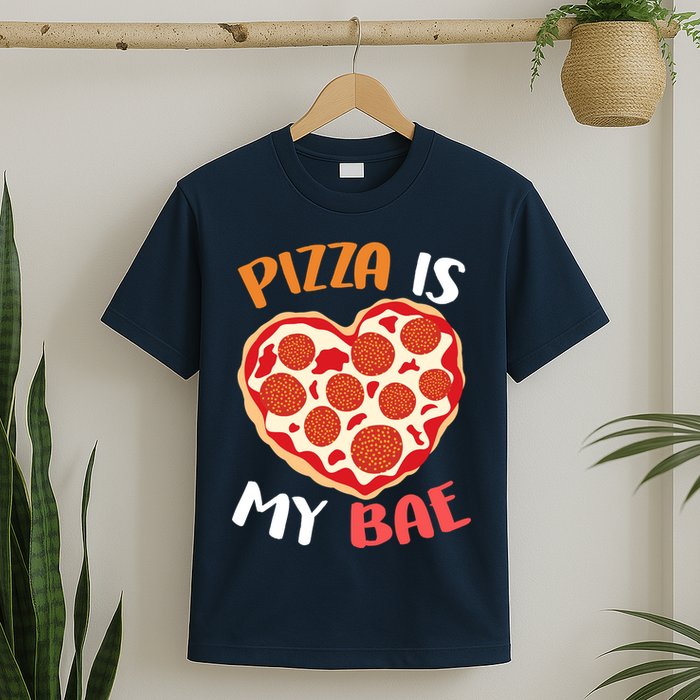 Pizza is My Bae Funny Valentines Day T-Shirt