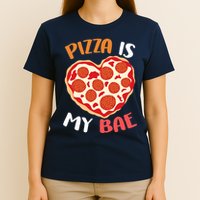 Pizza is My Bae Funny Valentines Day T-Shirt