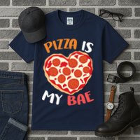 Pizza is My Bae Funny Valentines Day Tall T-Shirt