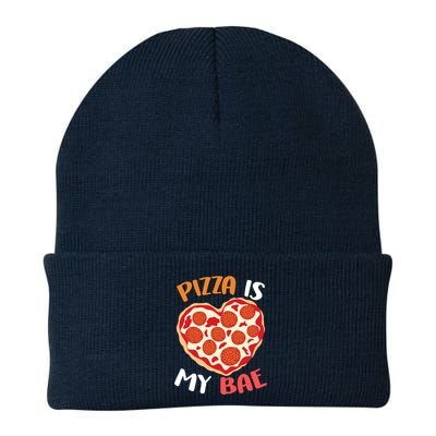 Pizza is My Bae Funny Valentines Day Beanie