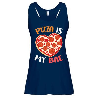 Pizza is My Bae Funny Valentines Day Ladies Essential Flowy Tank