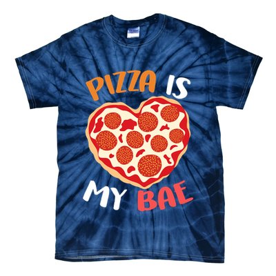Pizza is My Bae Funny Valentines Day Tie-Dye T-Shirt