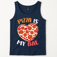 Pizza is My Bae Funny Valentines Day Tank Top