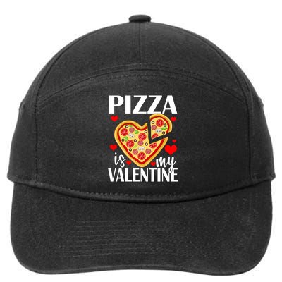 Pizza Is My Valentine 7-Panel Snapback Hat