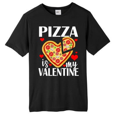 Pizza Is My Valentine Tall Fusion ChromaSoft Performance T-Shirt