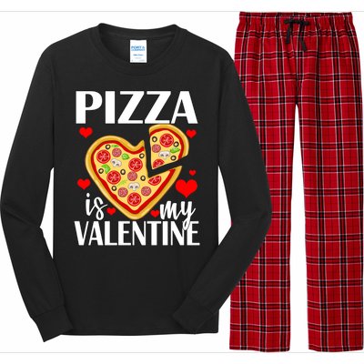 Pizza Is My Valentine Long Sleeve Pajama Set