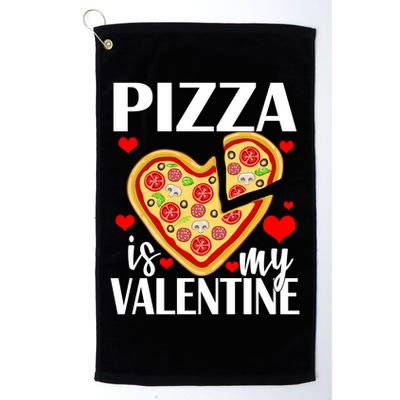 Pizza Is My Valentine Golf Towel