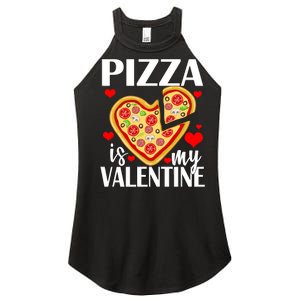 Pizza Is My Valentine Women's Perfect Tri Rocker Tank