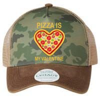 Pizza Is My Valentine Funny Pizza Lover Legacy Tie Dye Trucker Hat