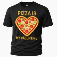 Pizza Is My Valentine Funny Pizza Lover Performance Shirt