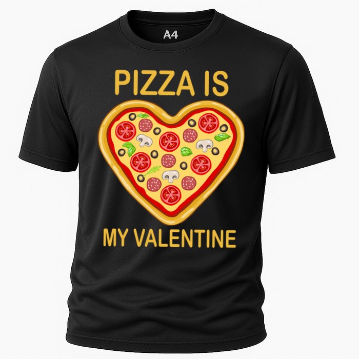 Pizza Is My Valentine Funny Pizza Lover Performance Shirt