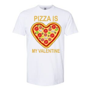 Pizza Is My Valentine Funny Pizza Lover Softstyle CVC T-Shirt