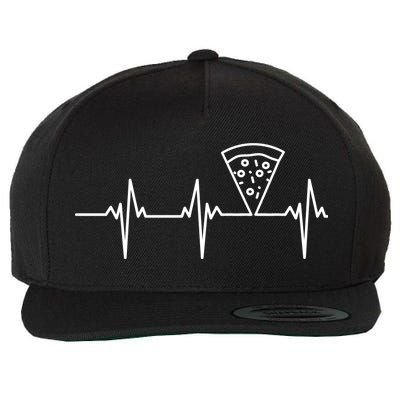 Pizza Lifeline Wool Snapback Cap