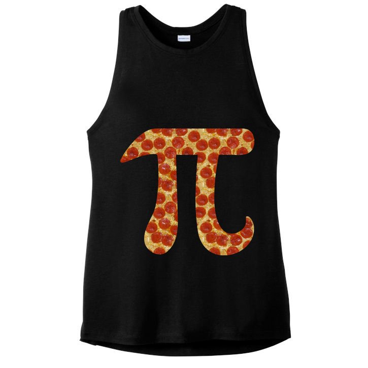 Pizza Pi 3.14 Ladies PosiCharge Tri-Blend Wicking Tank