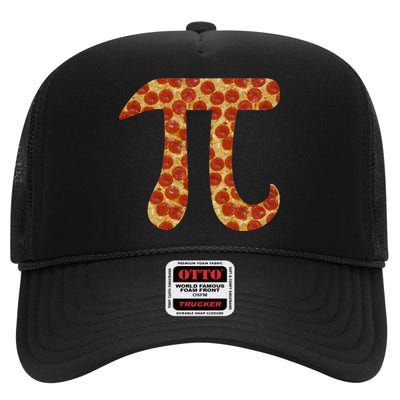 Pizza Pi 3.14 High Crown Mesh Back Trucker Hat