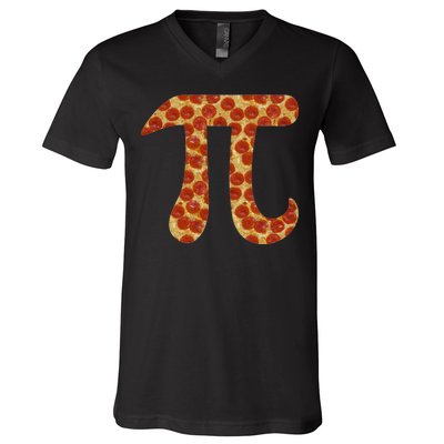 Pizza Pi 3.14 V-Neck T-Shirt