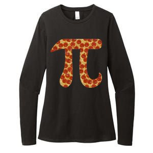 Pizza Pi 3.14 Womens CVC Long Sleeve Shirt