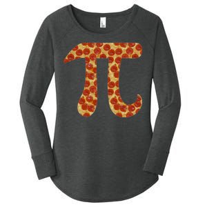 Pizza Pi 3.14 Women's Perfect Tri Tunic Long Sleeve Shirt