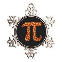 Pizza Pi 3.14 Metallic Star Ornament