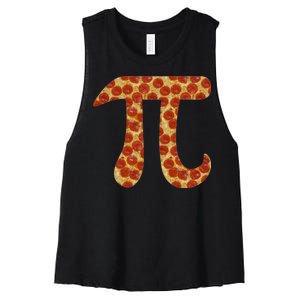 Pizza Pi 3.14 Women's Racerback Cropped Tank