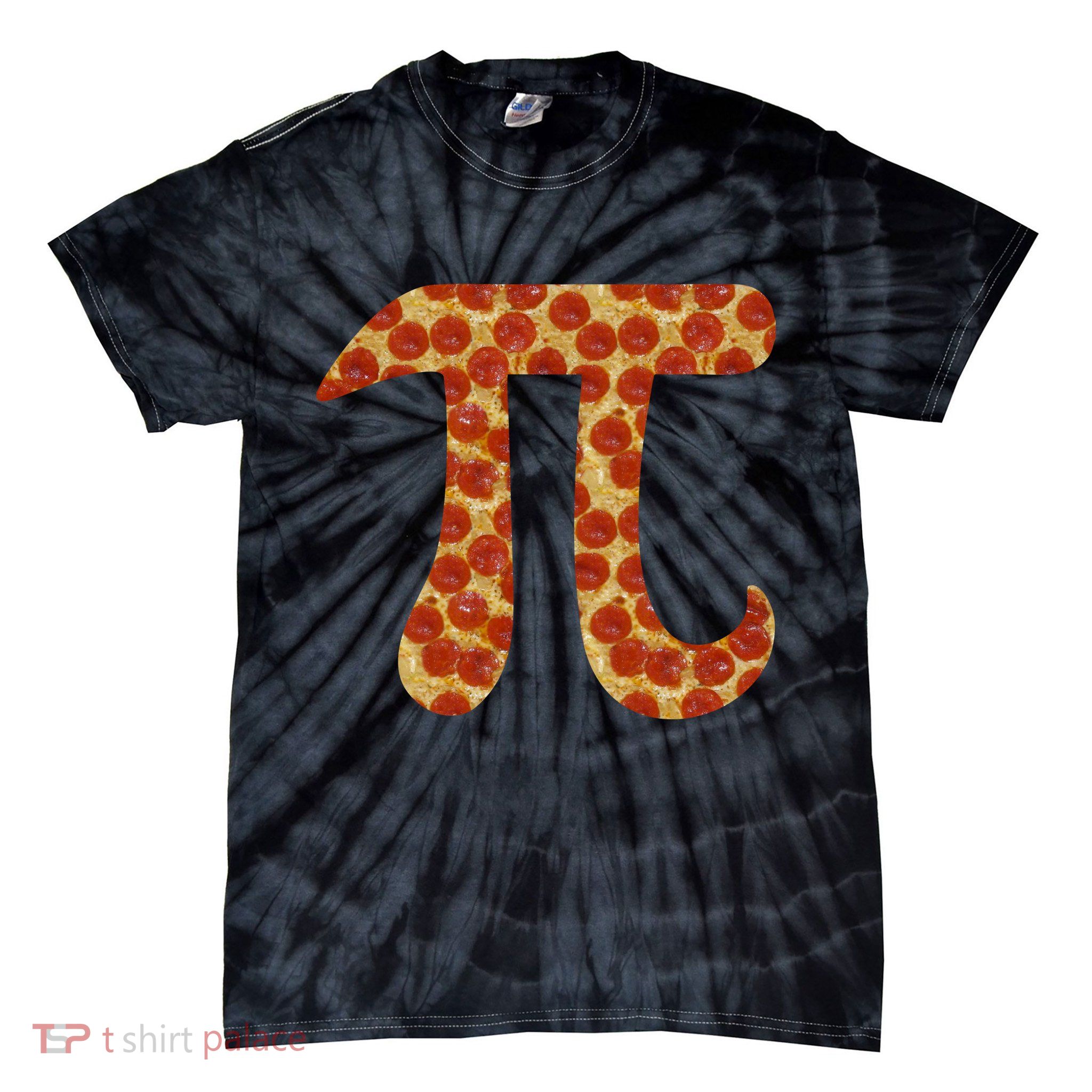 Pizza Pi 3.14 Tie-Dye T-Shirt