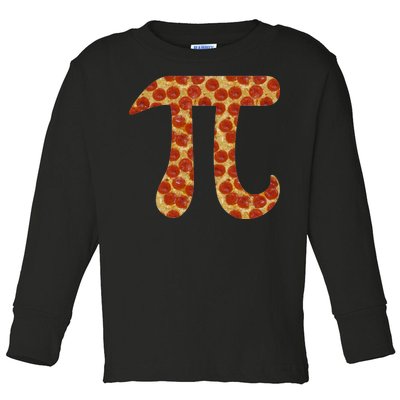 Pizza Pi 3.14 Toddler Long Sleeve Shirt