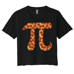 Pizza Pi 3.14 Women's Crop Top Tee