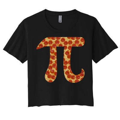 Pizza Pi 3.14 Women's Crop Top Tee