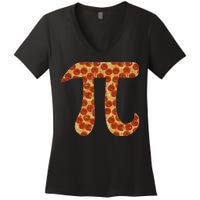 Pizza Pi 3.14 Women's V-Neck T-Shirt