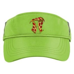 Pizza Pi Day Adult Drive Performance Visor