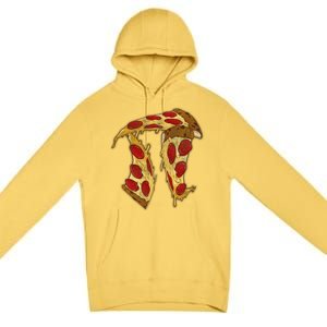 Pizza Pi Day Premium Pullover Hoodie