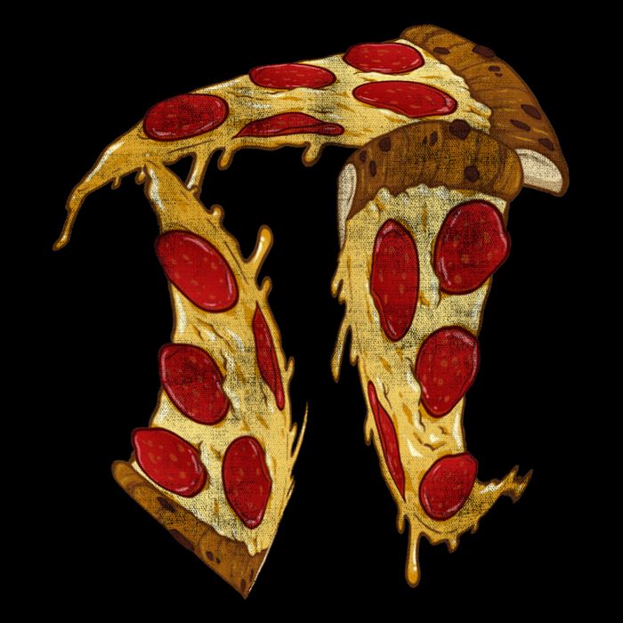 Pizza Pi Day 7-Panel Snapback Hat