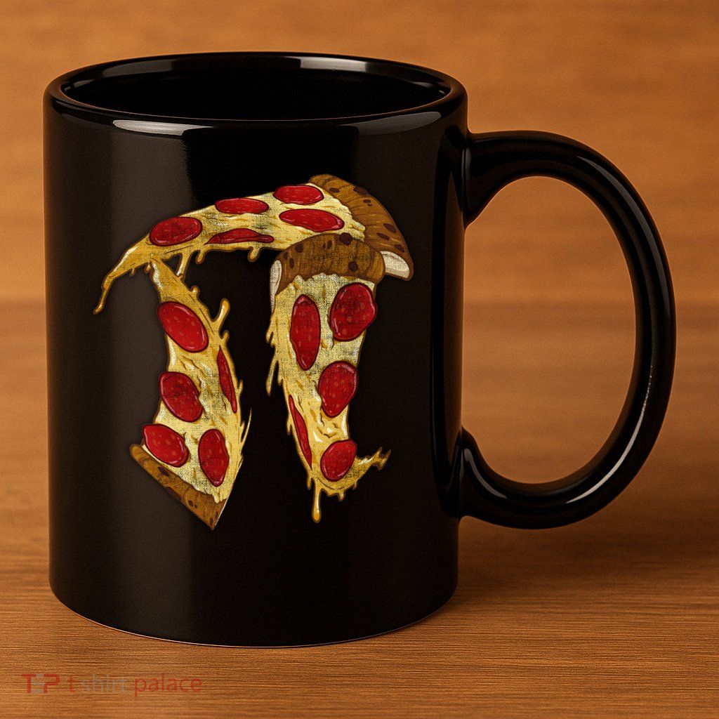 Pizza Pi Day 11oz C Handle Ceramic Mug