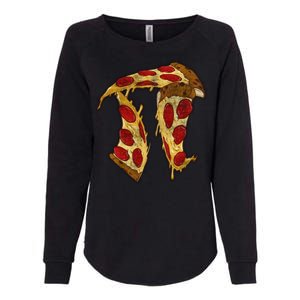 Pizza Pi Day Womens California Wash Sweatshirt