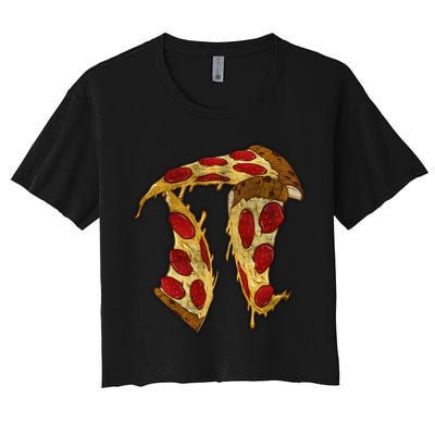Pizza Pi Day Crop Top