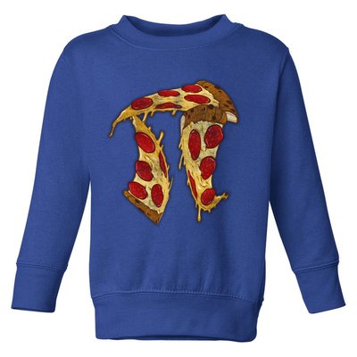 Pizza Pi Day Toddler Sweatshirt