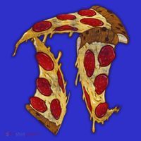 Pizza Pi Day Zip Tote Bag