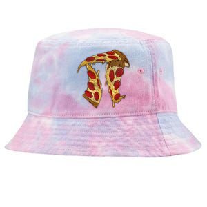 Pizza Pi Day Tie-Dyed Bucket Hat