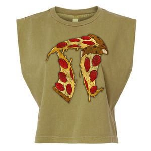 Pizza Pi Day Garment-Dyed Women's Muscle Tee