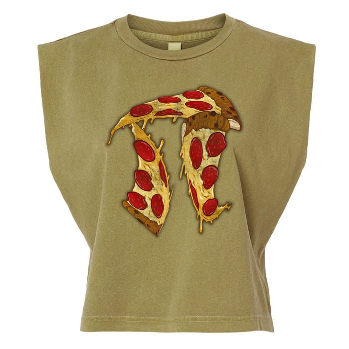 Pizza Pi Day Garment-Dyed Women's Muscle Tee