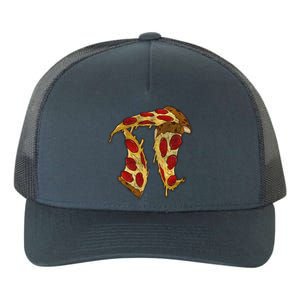 Pizza Pi Day Yupoong Adult 5-Panel Trucker Hat