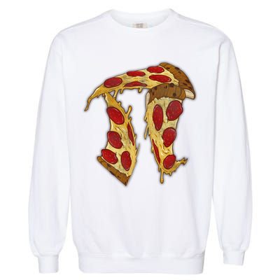 Pizza Pi Day Garment-Dyed Sweatshirt