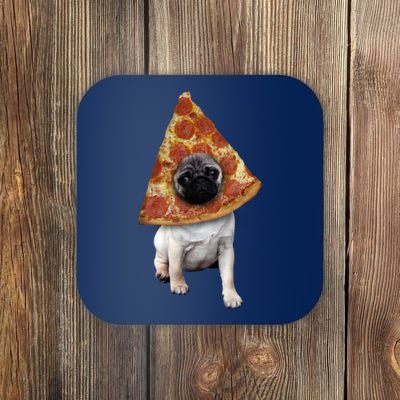 Pizza Pug Dog Coaster