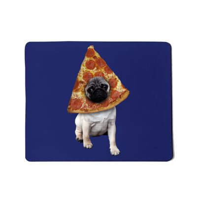 Pizza Pug Dog Mousepad