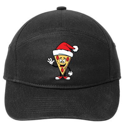 Pizza Santa 7-Panel Snapback Hat