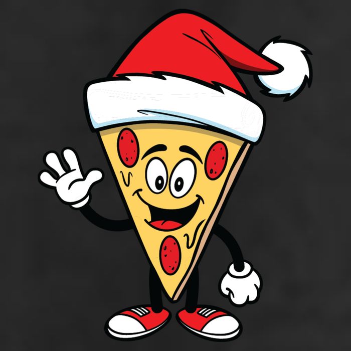 Pizza Santa 11oz C Handle Ceramic Mug
