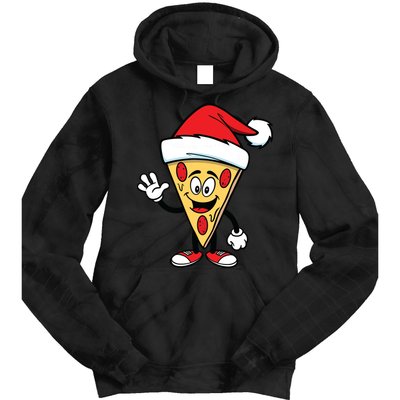 Pizza Santa Tie Dye Hoodie