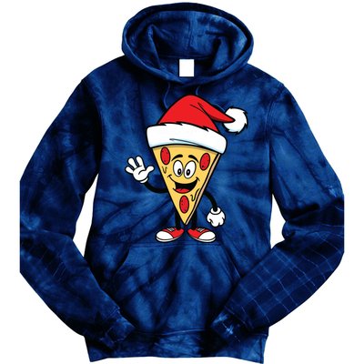 Pizza Santa Tie Dye Hoodie