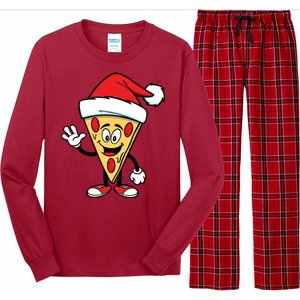 Pizza Santa Long Sleeve Pajama Set