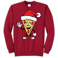 Pizza Santa Tall Sweatshirt